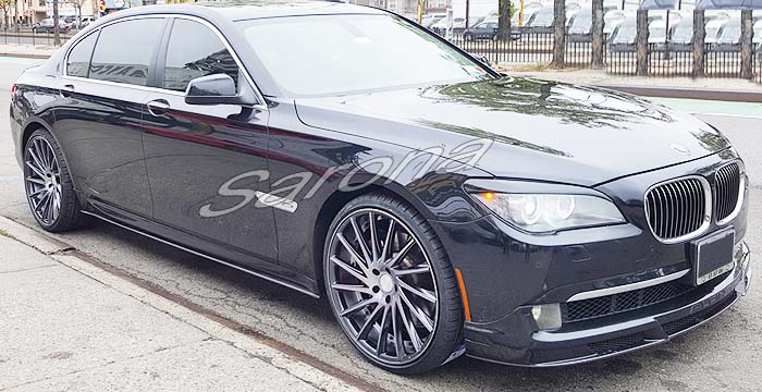 Custom BMW 7 Series  Sedan Side Skirts (2009 - 2015) - $980.00 (Part #BM-046-SS)